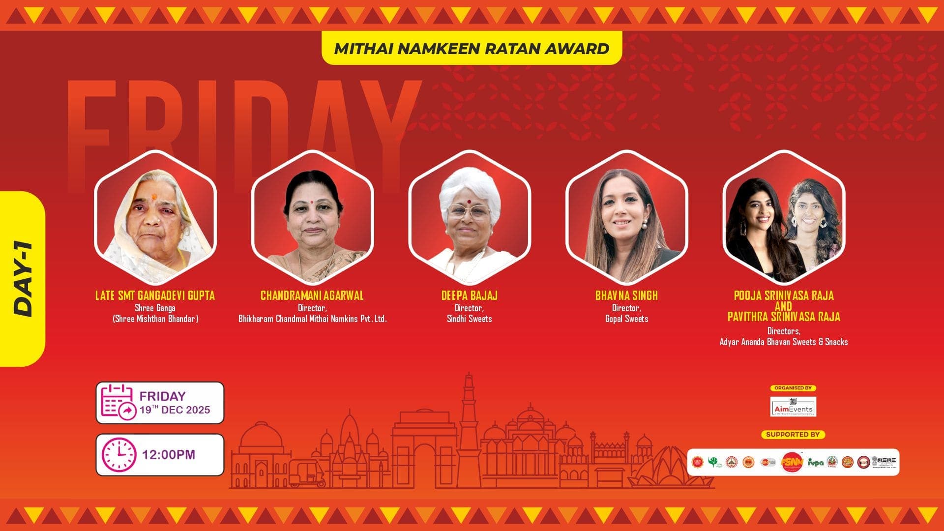 Mithai Namkeen Ratan Award