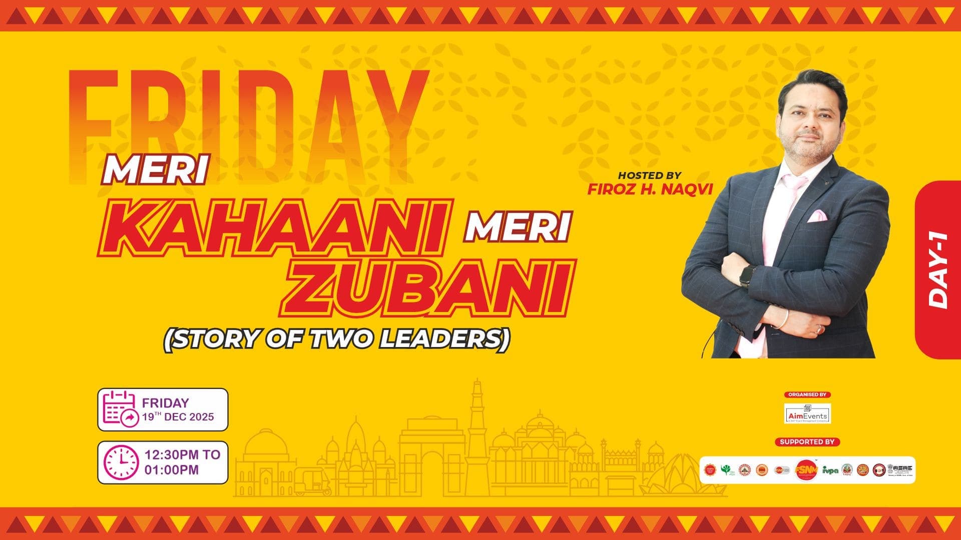 Meri Kahaani Meri Zubani — the story of two leaders