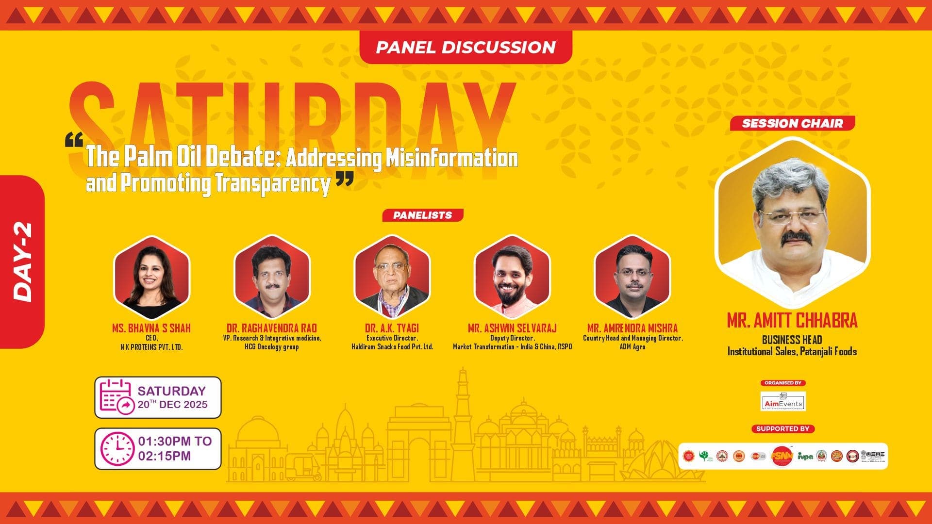 Panel discussion: The palm oil debate — addressing misinformation